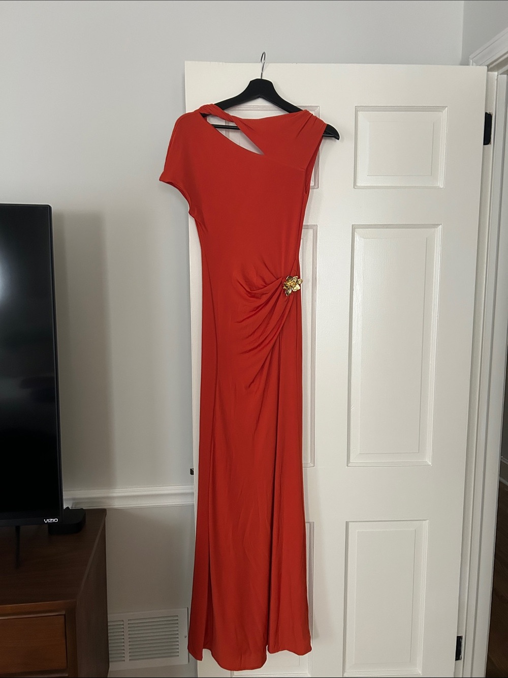 Meshki Kaida Slinky Maxi Dress With Hardware